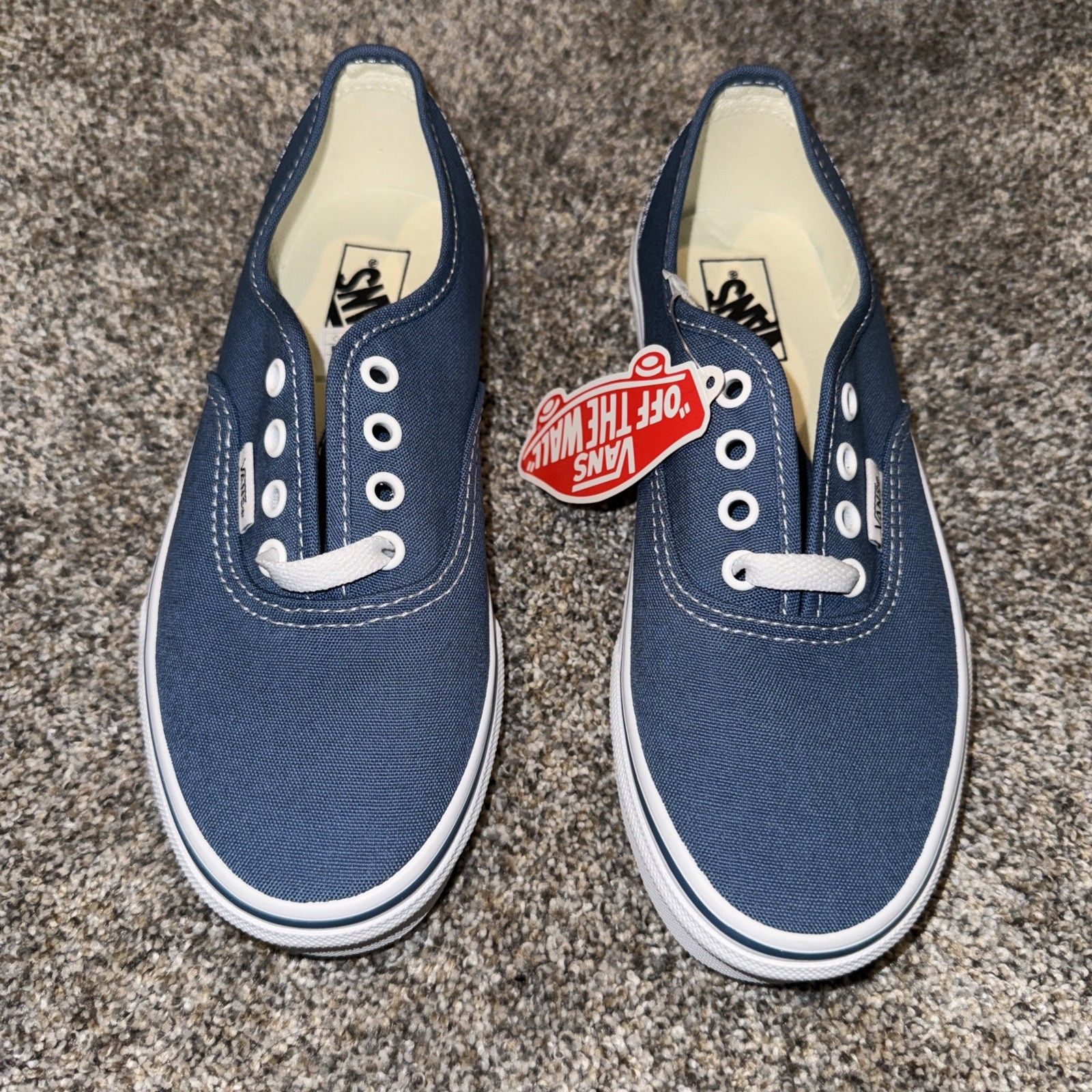 Vans Authentic Navy True White Size 3gs